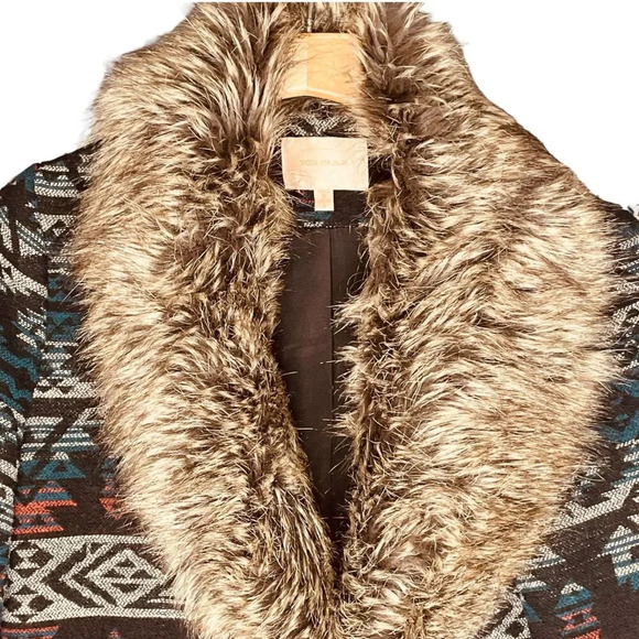 Skies Are Blue by Anthropologie Aztec Coat - Picture 2 of 13